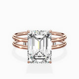 Parallel Bands Engagement Ring