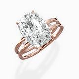 Parallel Bands Engagement Ring