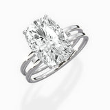 Parallel Bands Engagement Ring