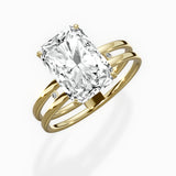 Parallel Bands Engagement Ring