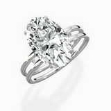 Parallel Bands Engagement Ring