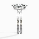 Parallel Bands Engagement Ring