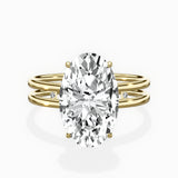 Parallel Bands Engagement Ring