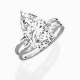 Parallel Bands Engagement Ring