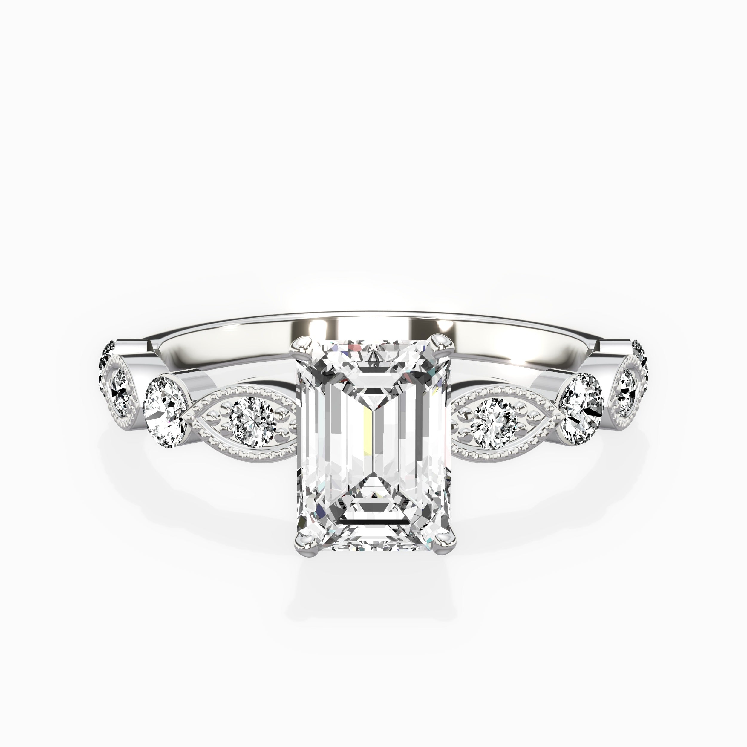 Vintage Solitaire Engagement Ring