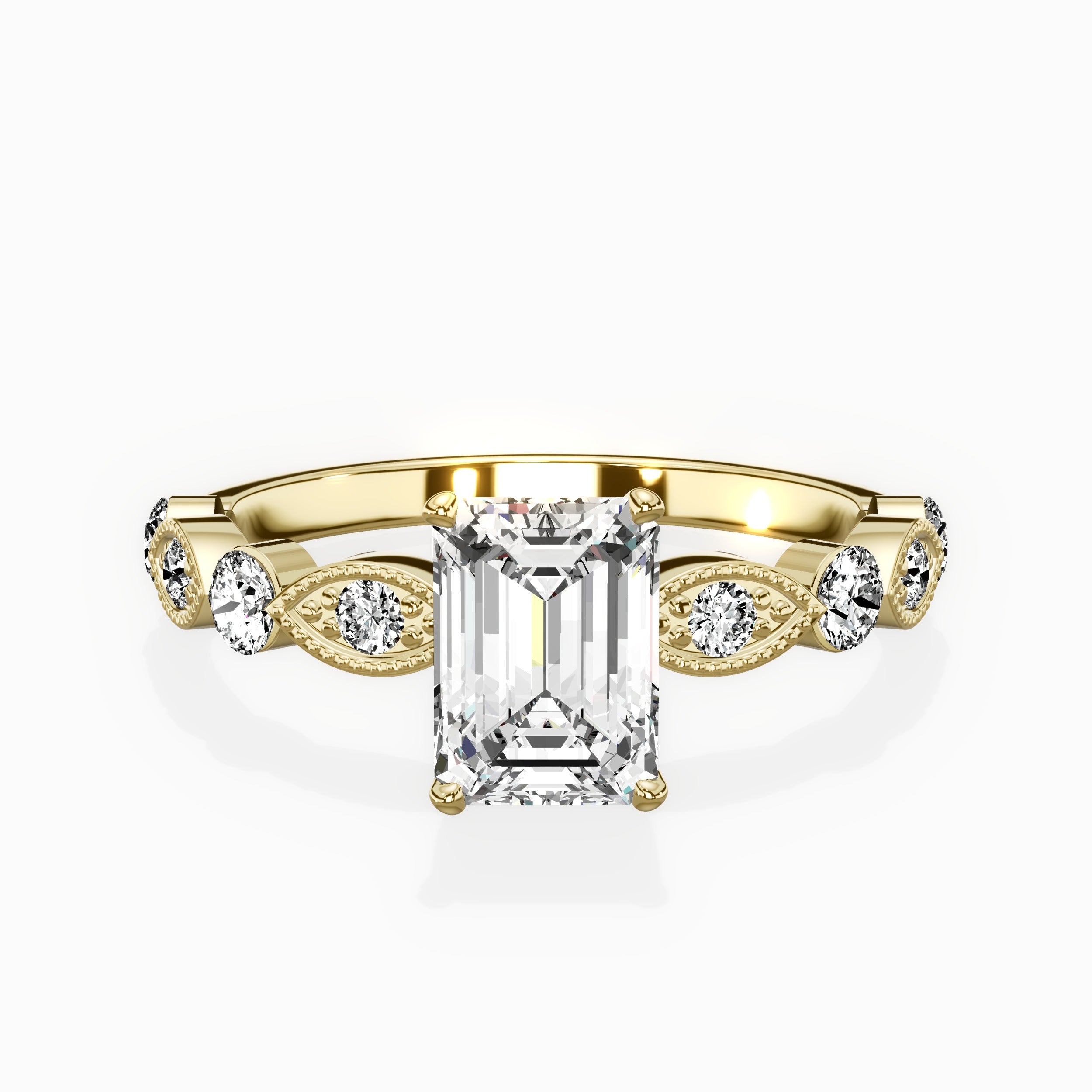 Vintage Solitaire Engagement Ring