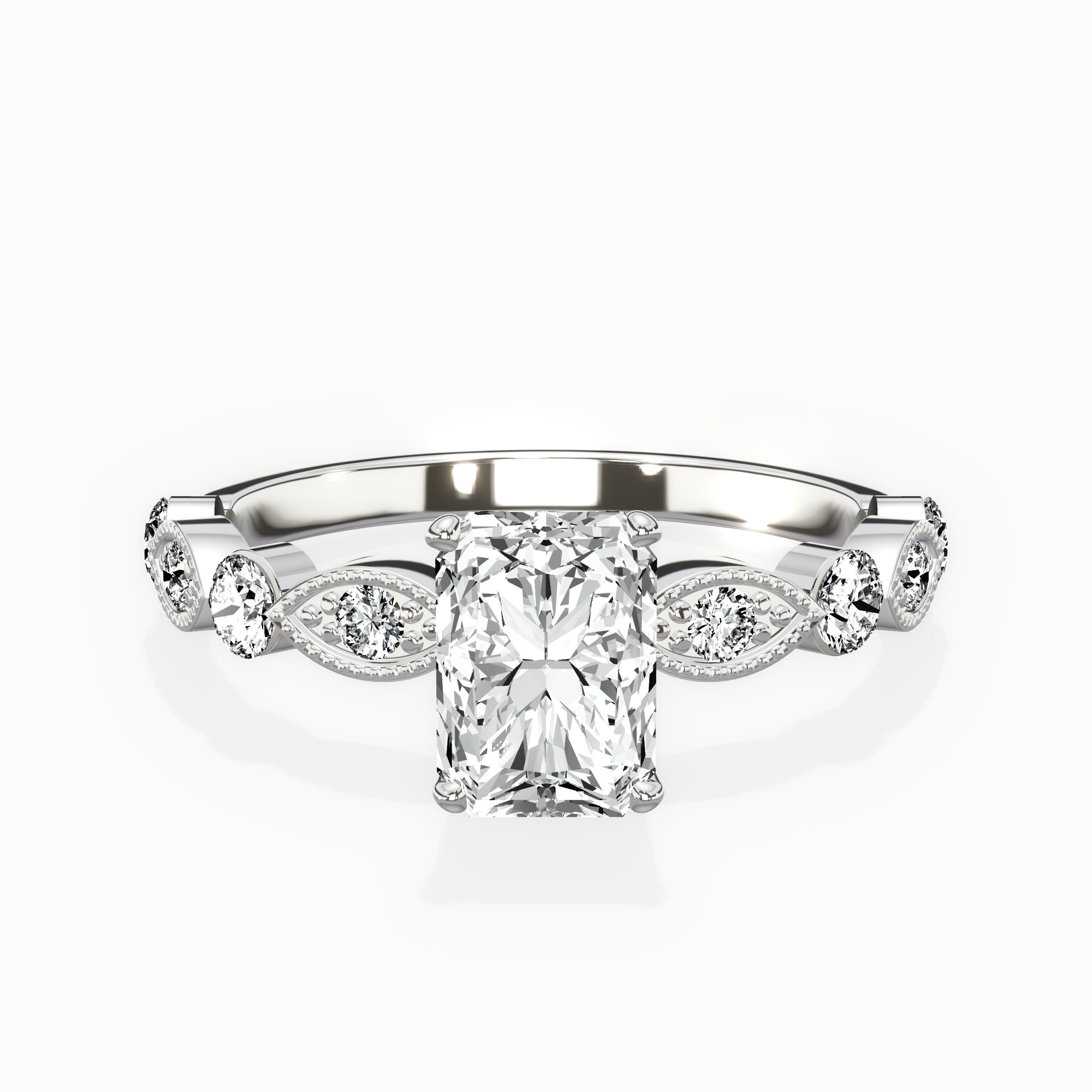 Vintage Solitaire Engagement Ring