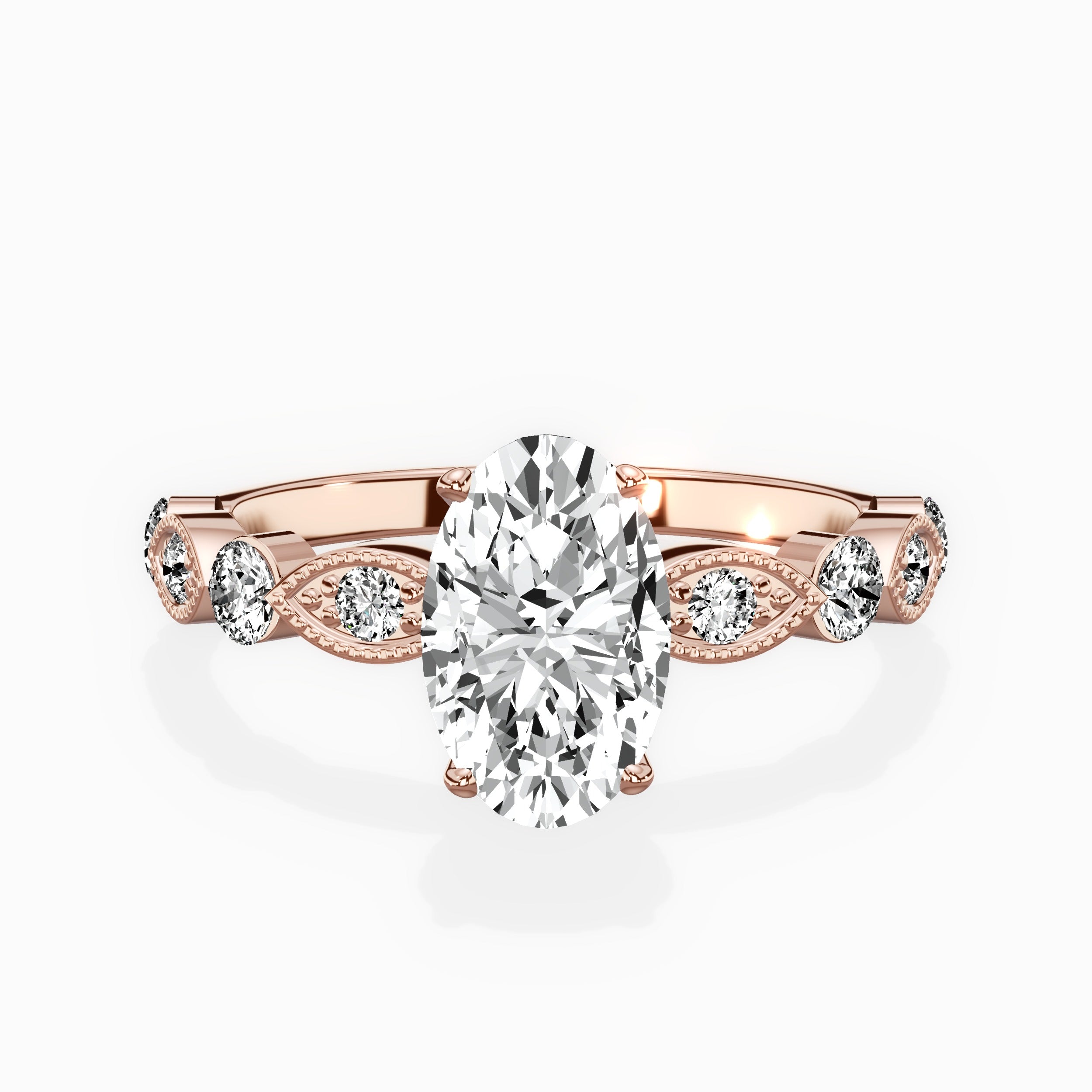 Vintage Solitaire Engagement Ring