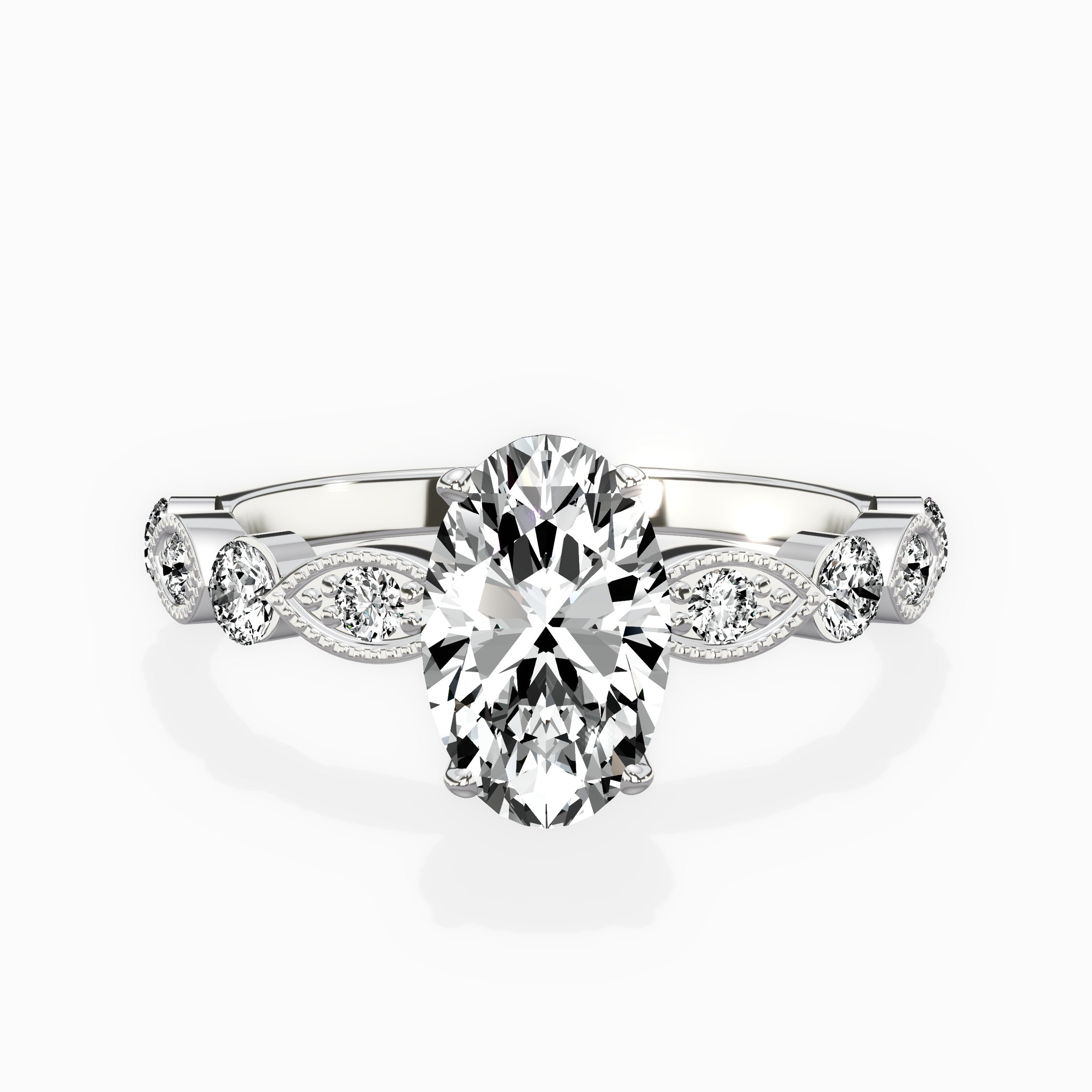 Vintage Solitaire Engagement Ring