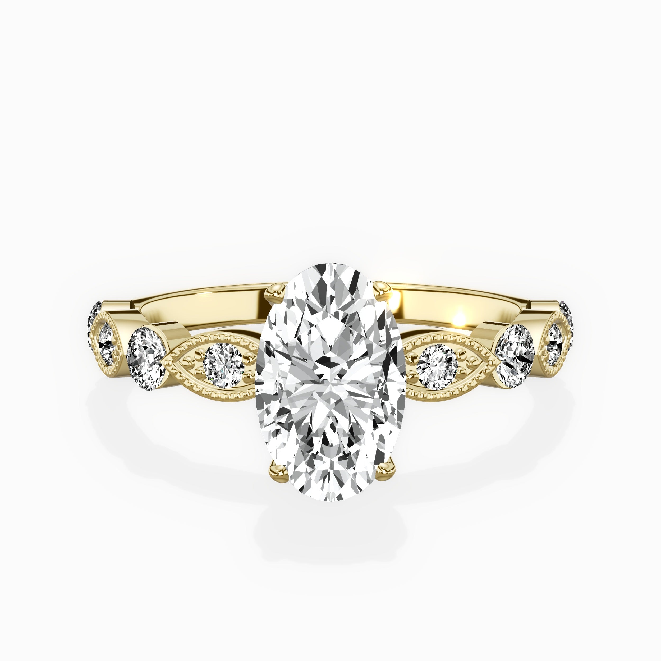 Vintage Solitaire Engagement Ring