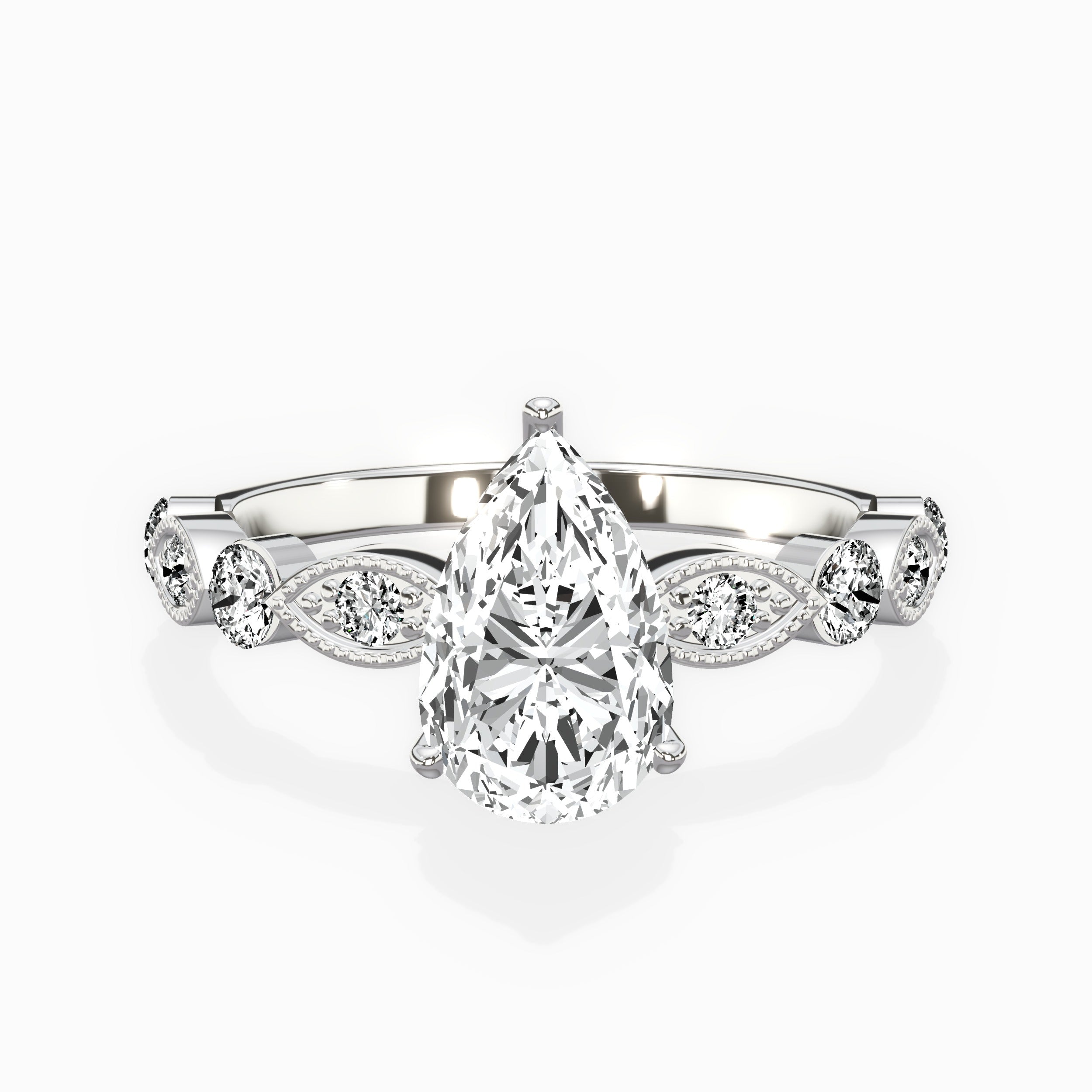 Vintage Solitaire Engagement Ring