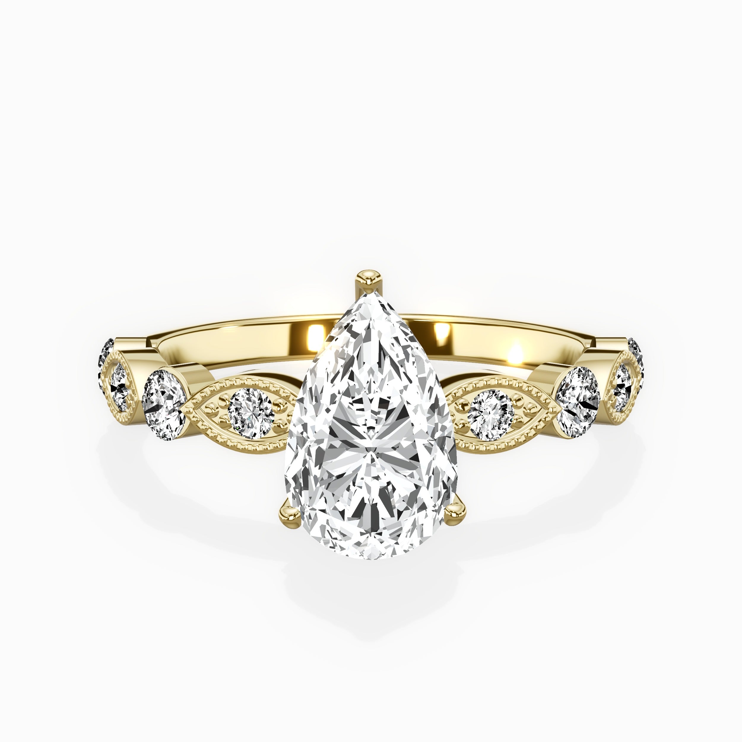 Vintage Solitaire Engagement Ring