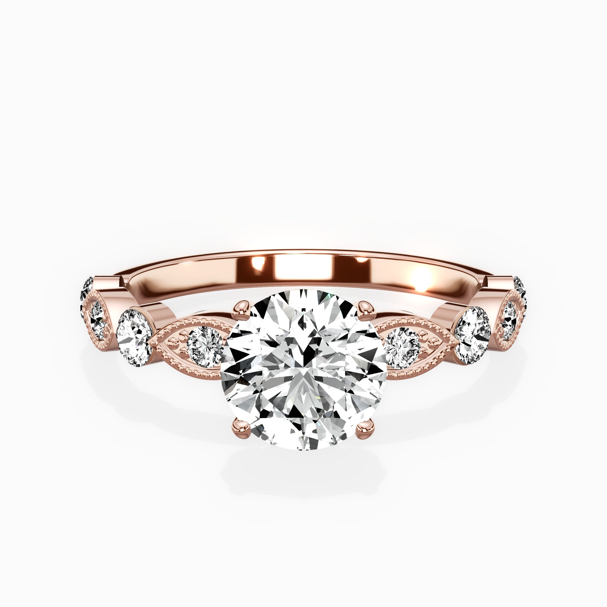 Vintage Solitaire Engagement Ring