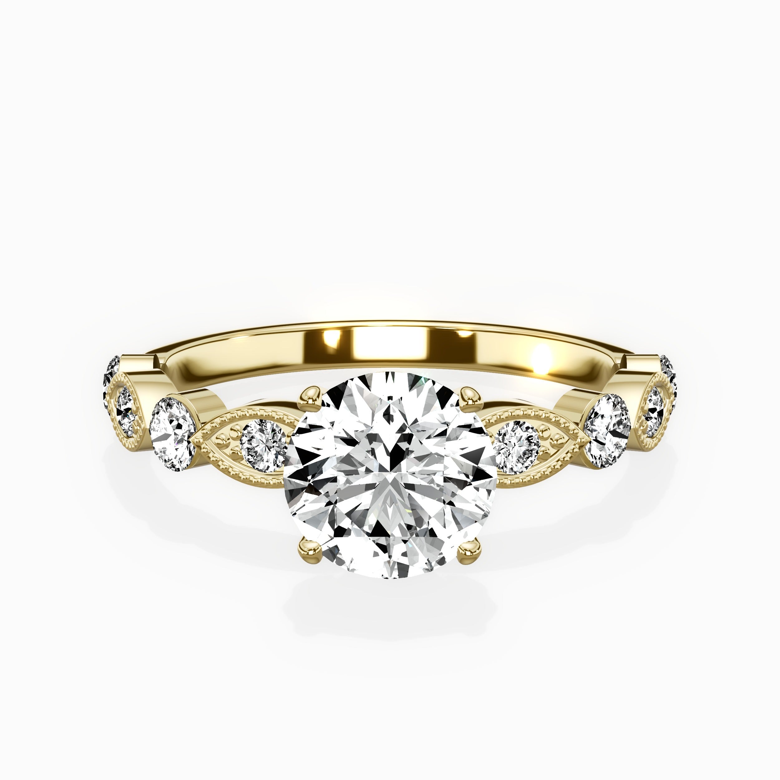 Vintage Solitaire Engagement Ring