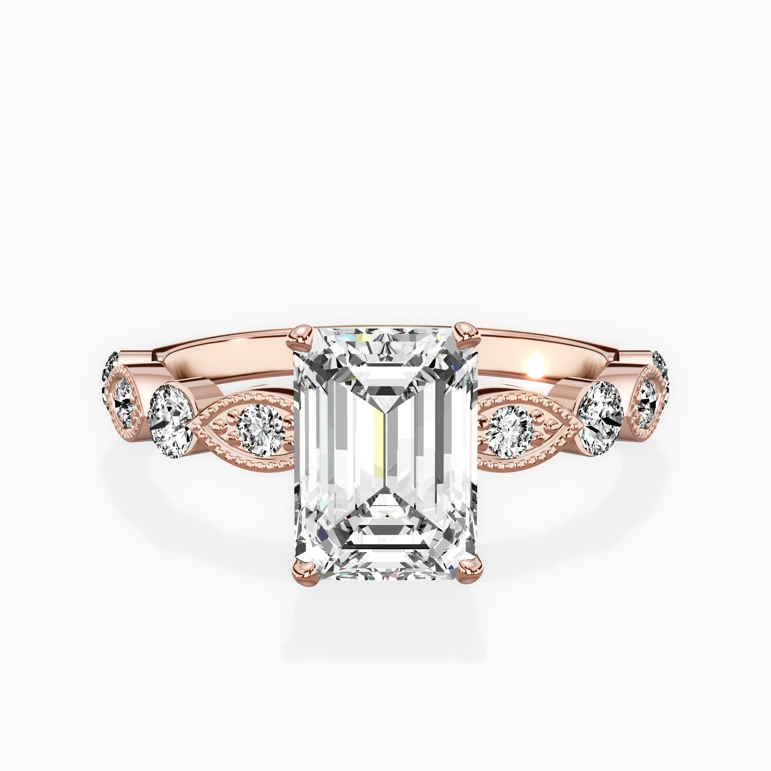 Vintage Solitaire Engagement Ring