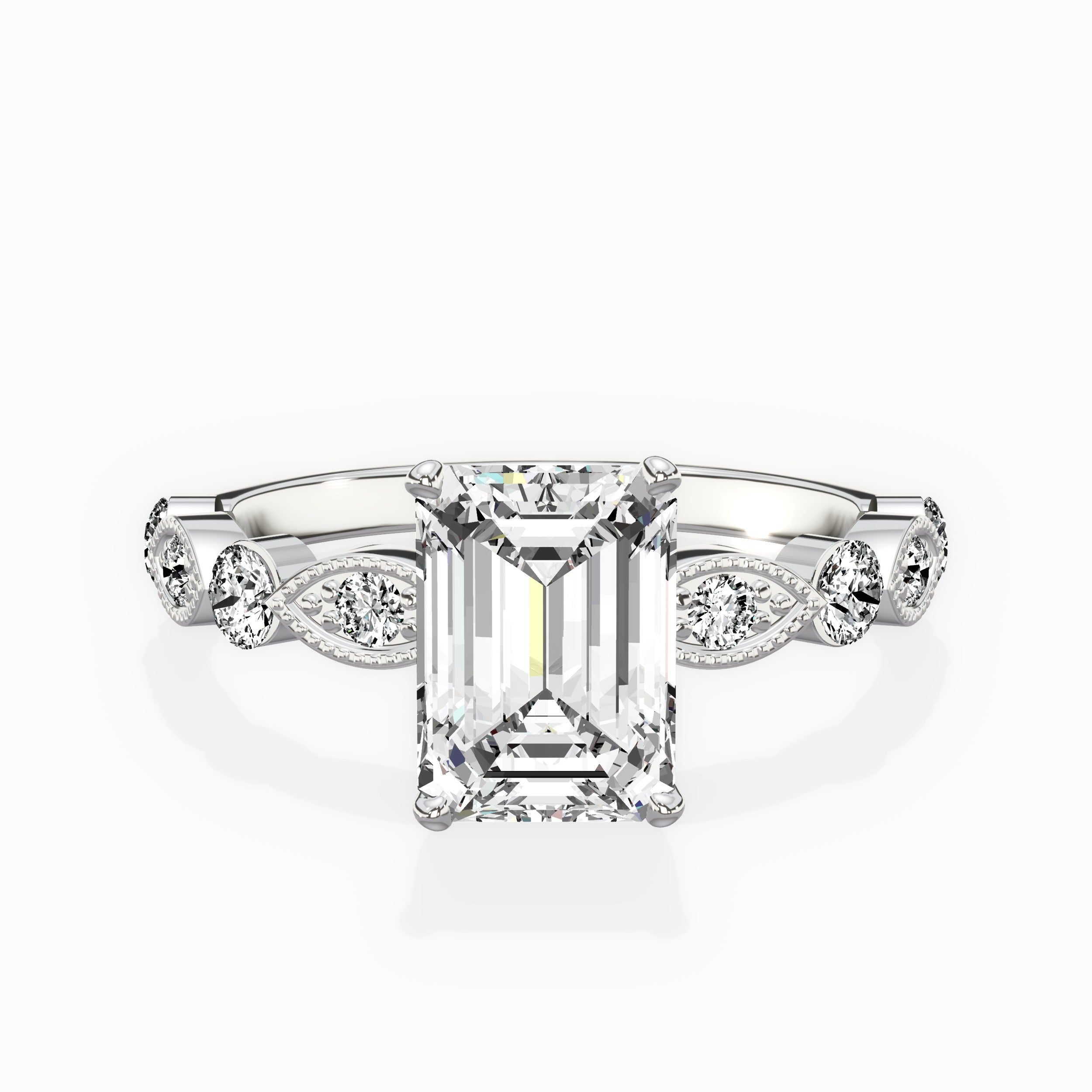 Vintage Solitaire Engagement Ring