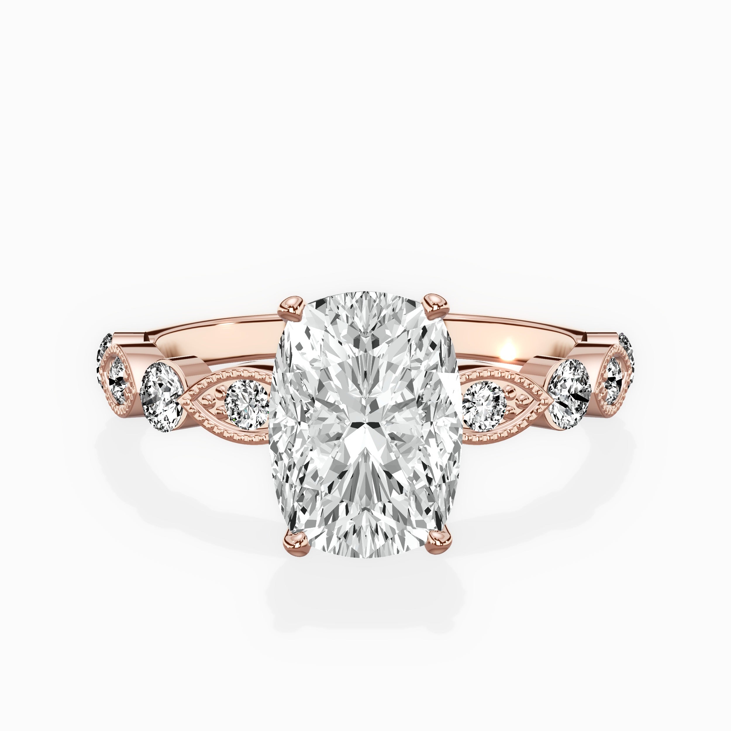 Vintage Solitaire Engagement Ring