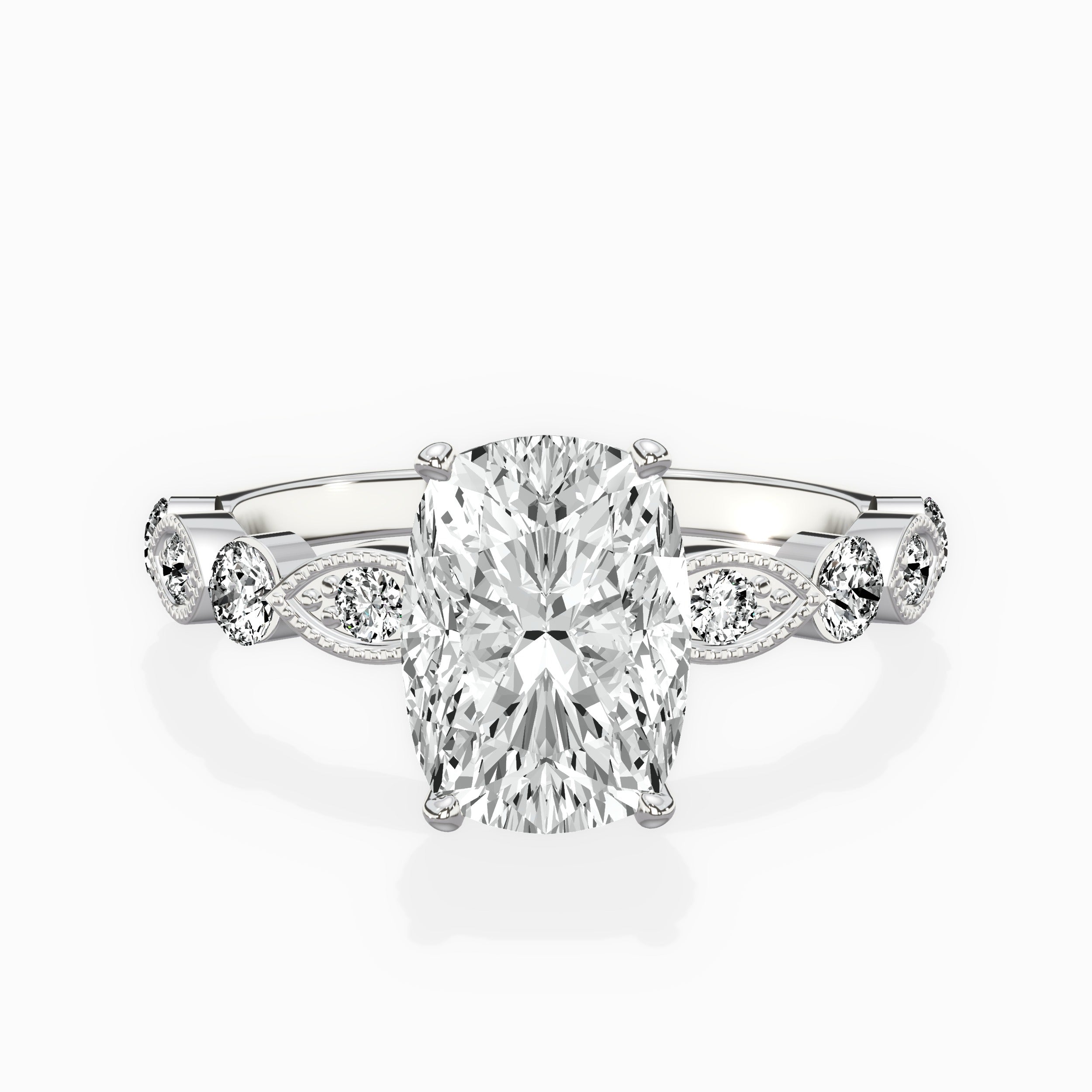 Vintage Solitaire Engagement Ring