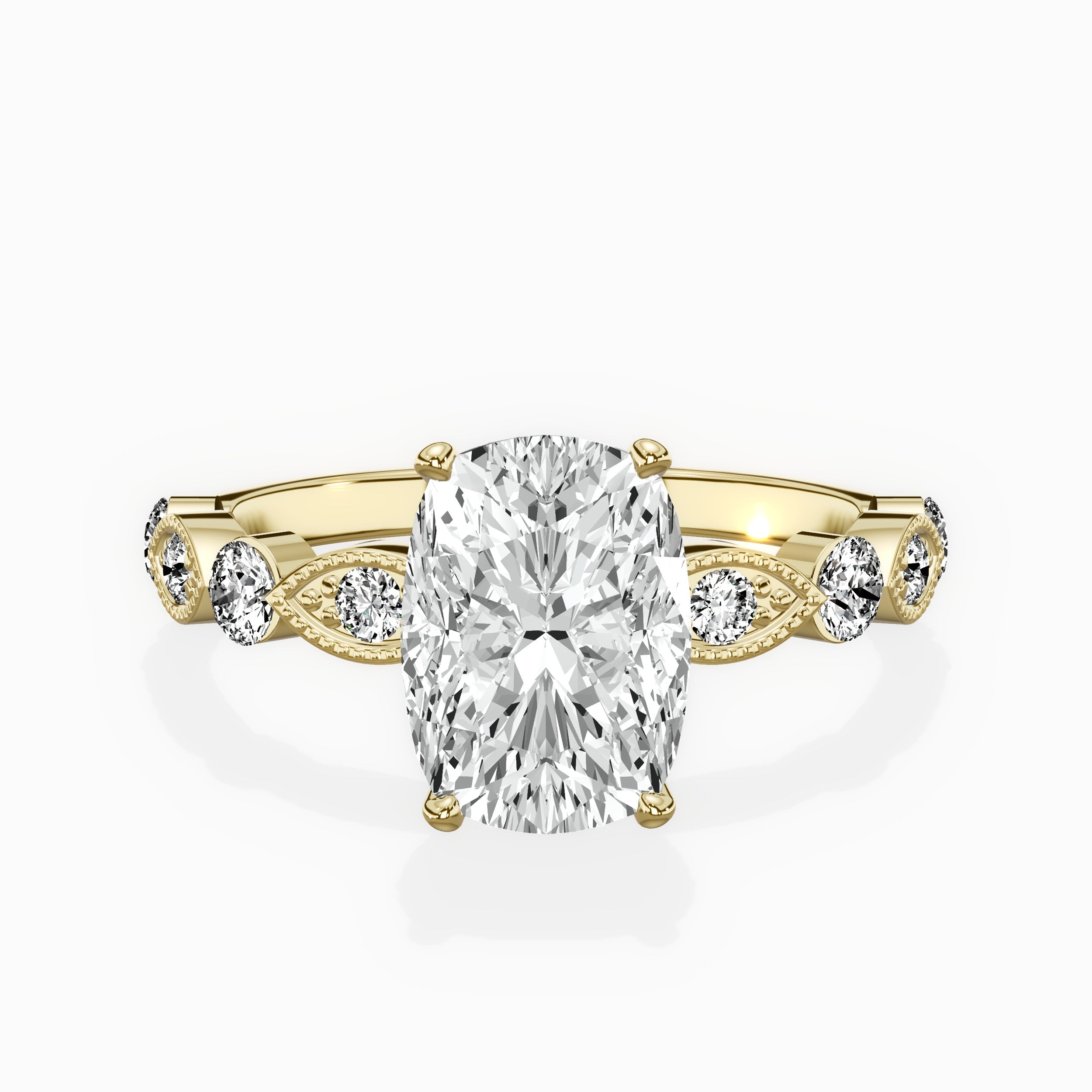 Vintage Solitaire Engagement Ring