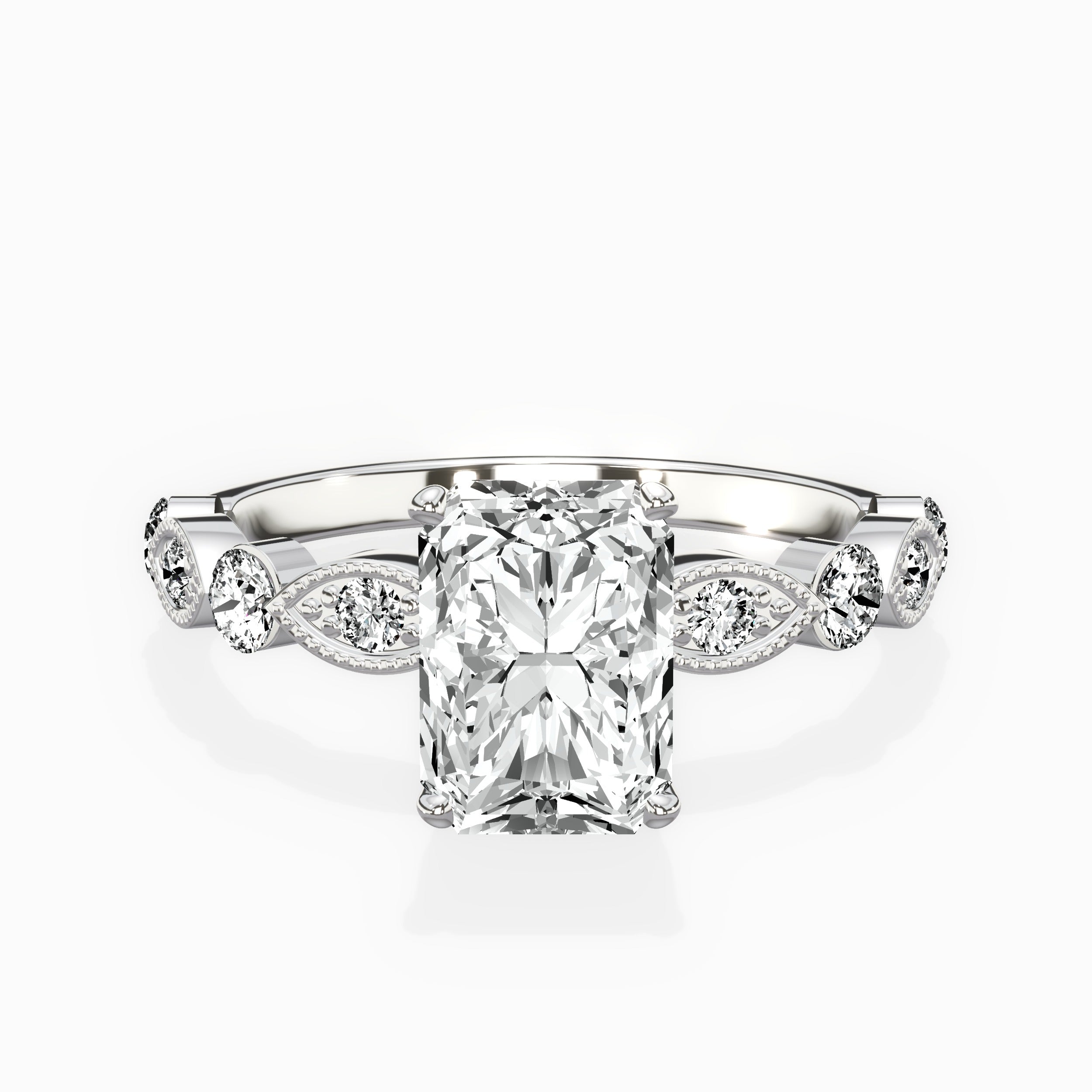 Vintage Solitaire Engagement Ring