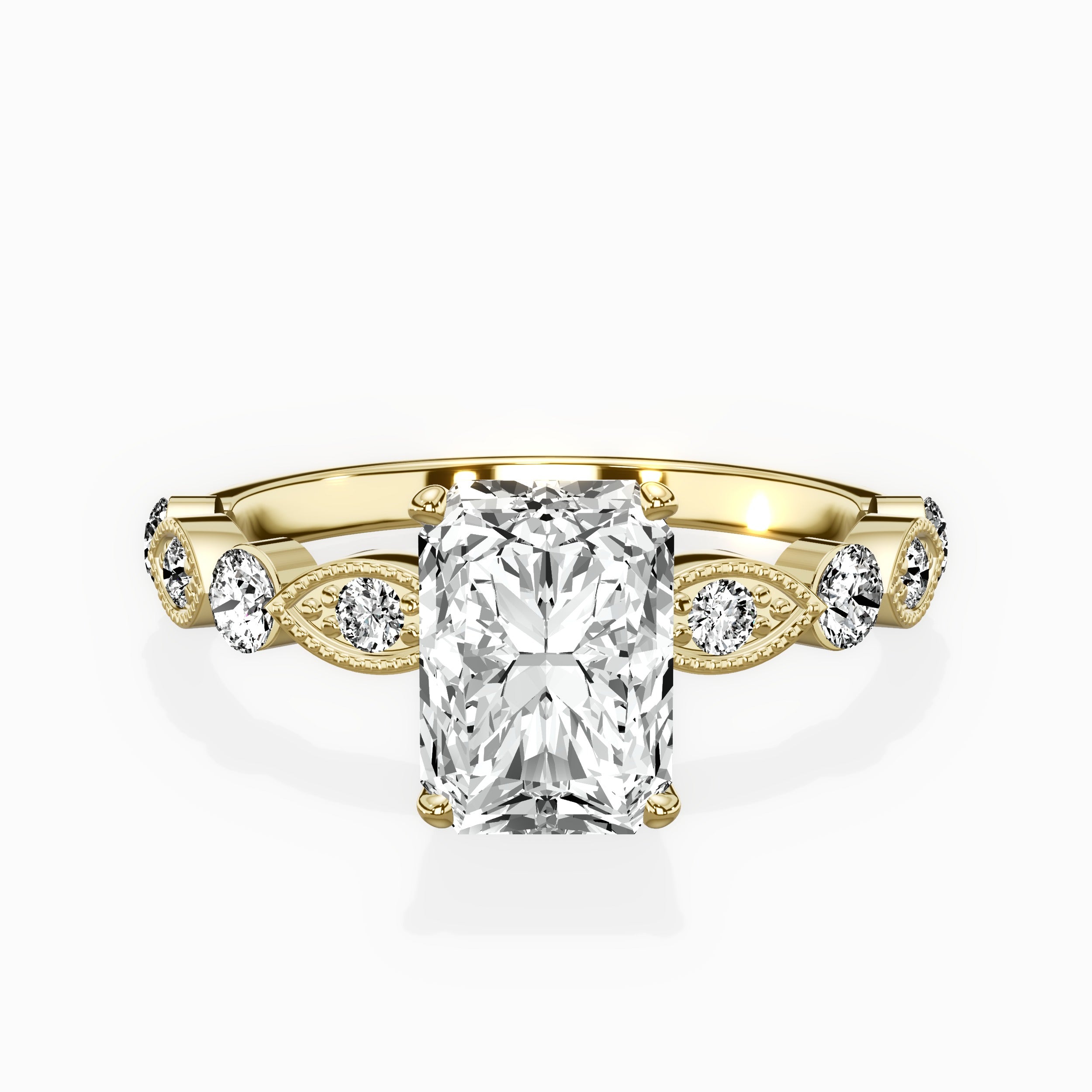 Vintage Solitaire Engagement Ring