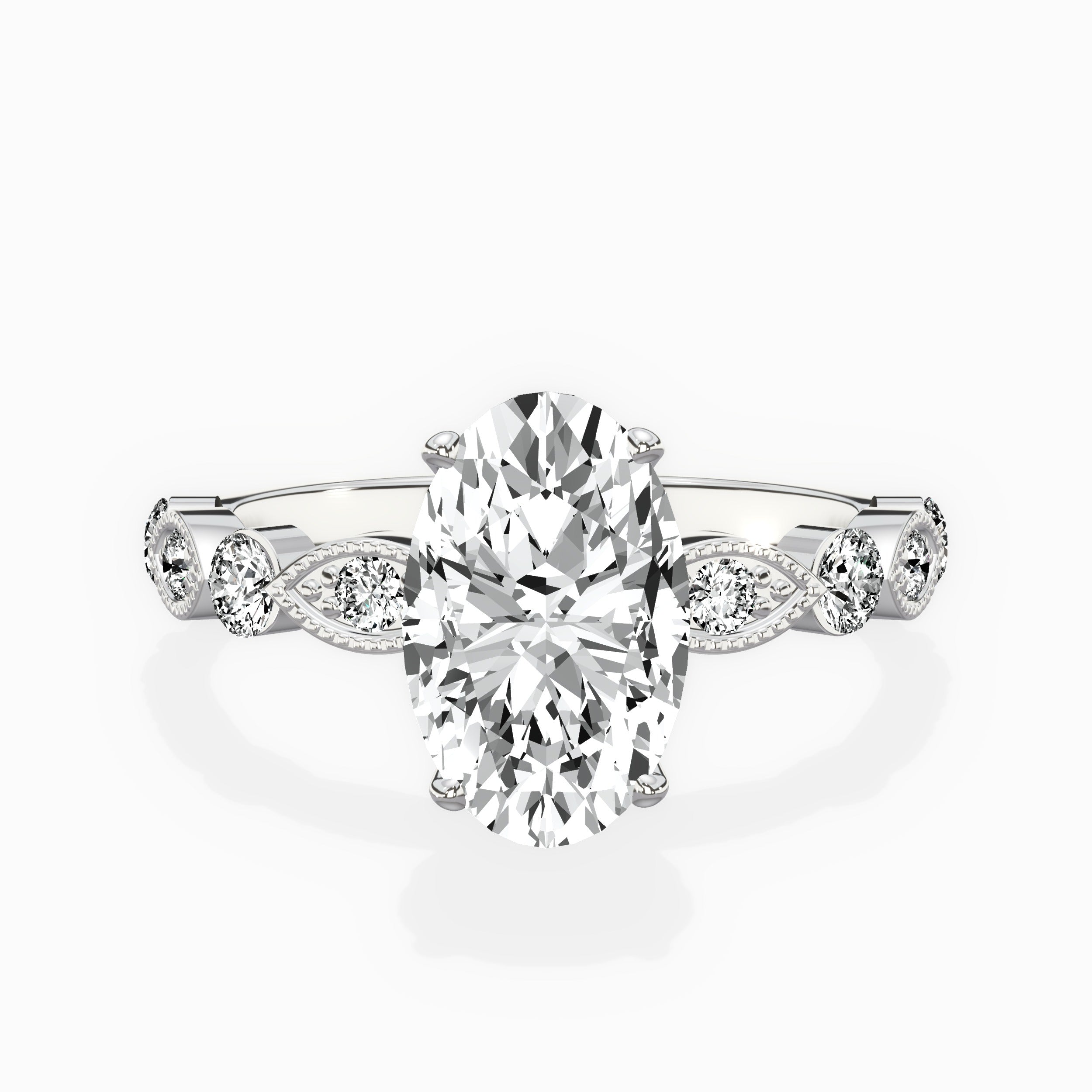 Vintage Solitaire Engagement Ring
