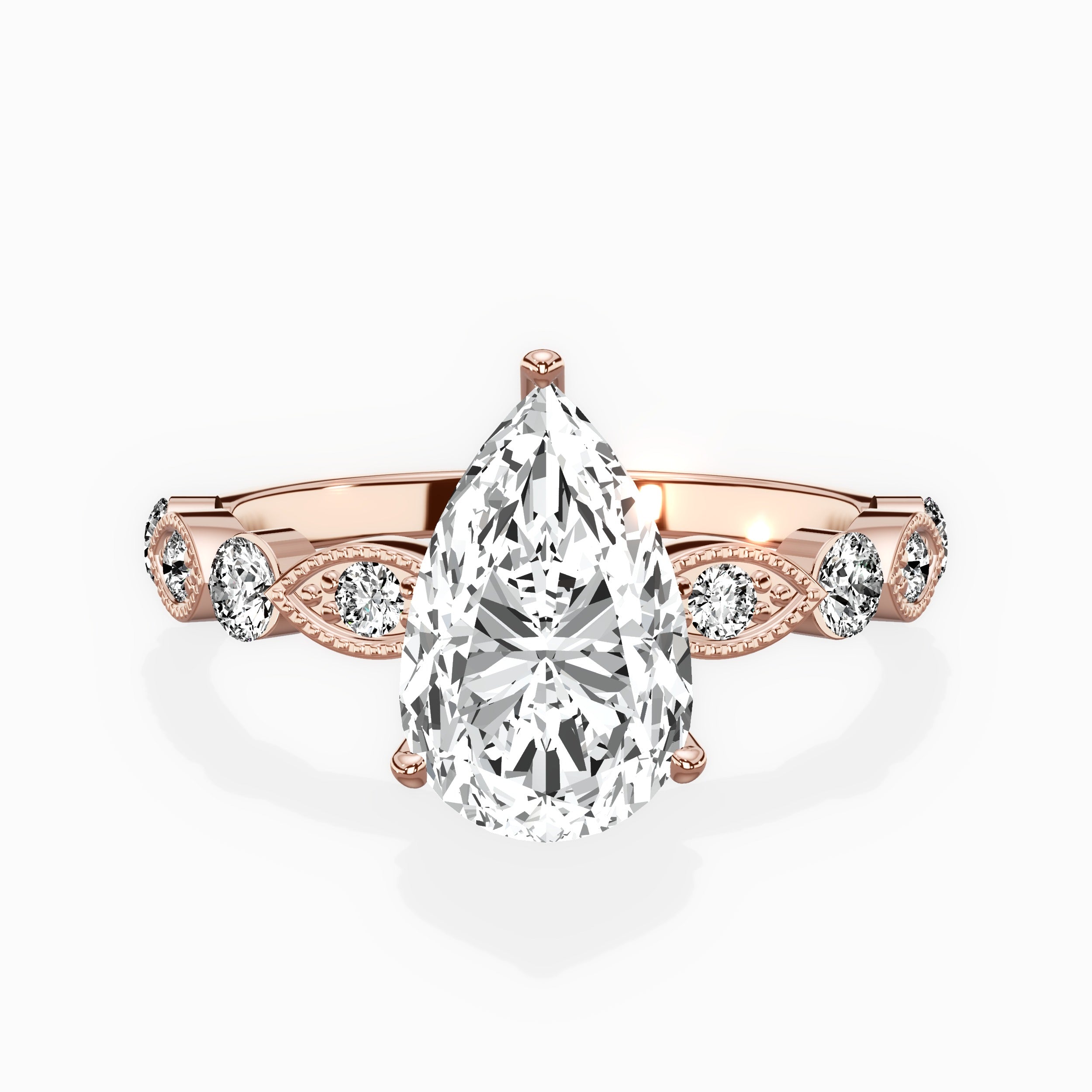 Vintage Solitaire Engagement Ring