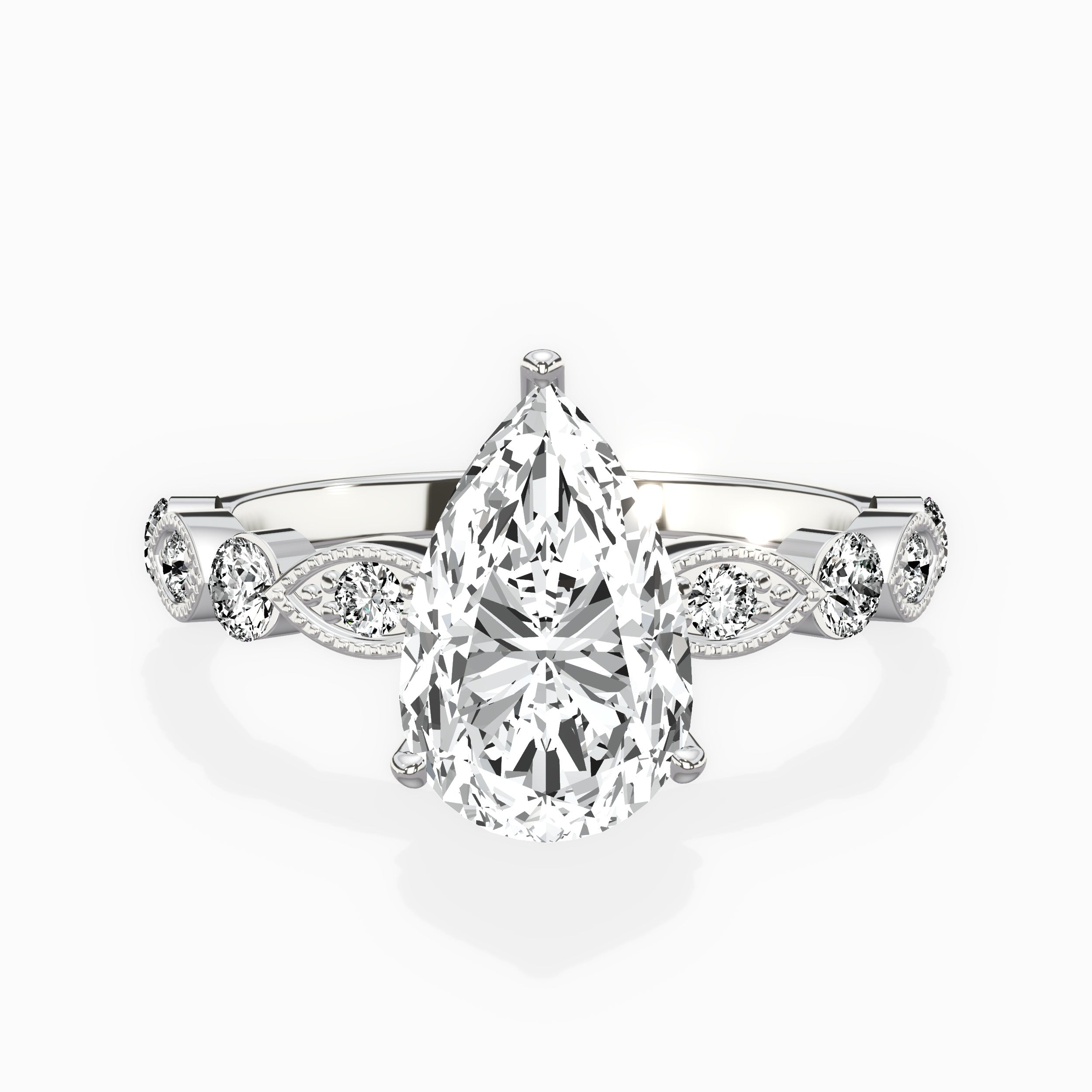 Vintage Solitaire Engagement Ring