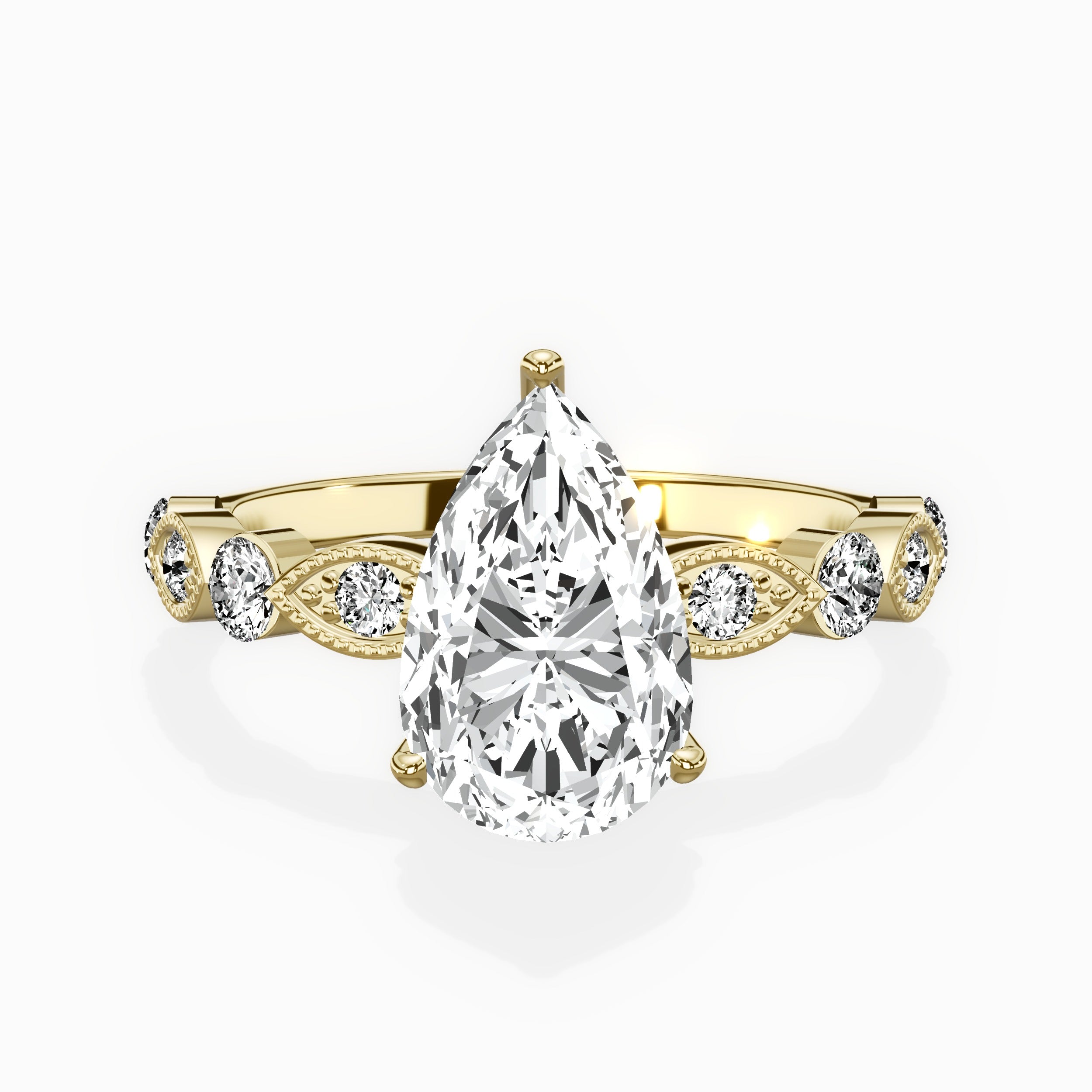 Vintage Solitaire Engagement Ring