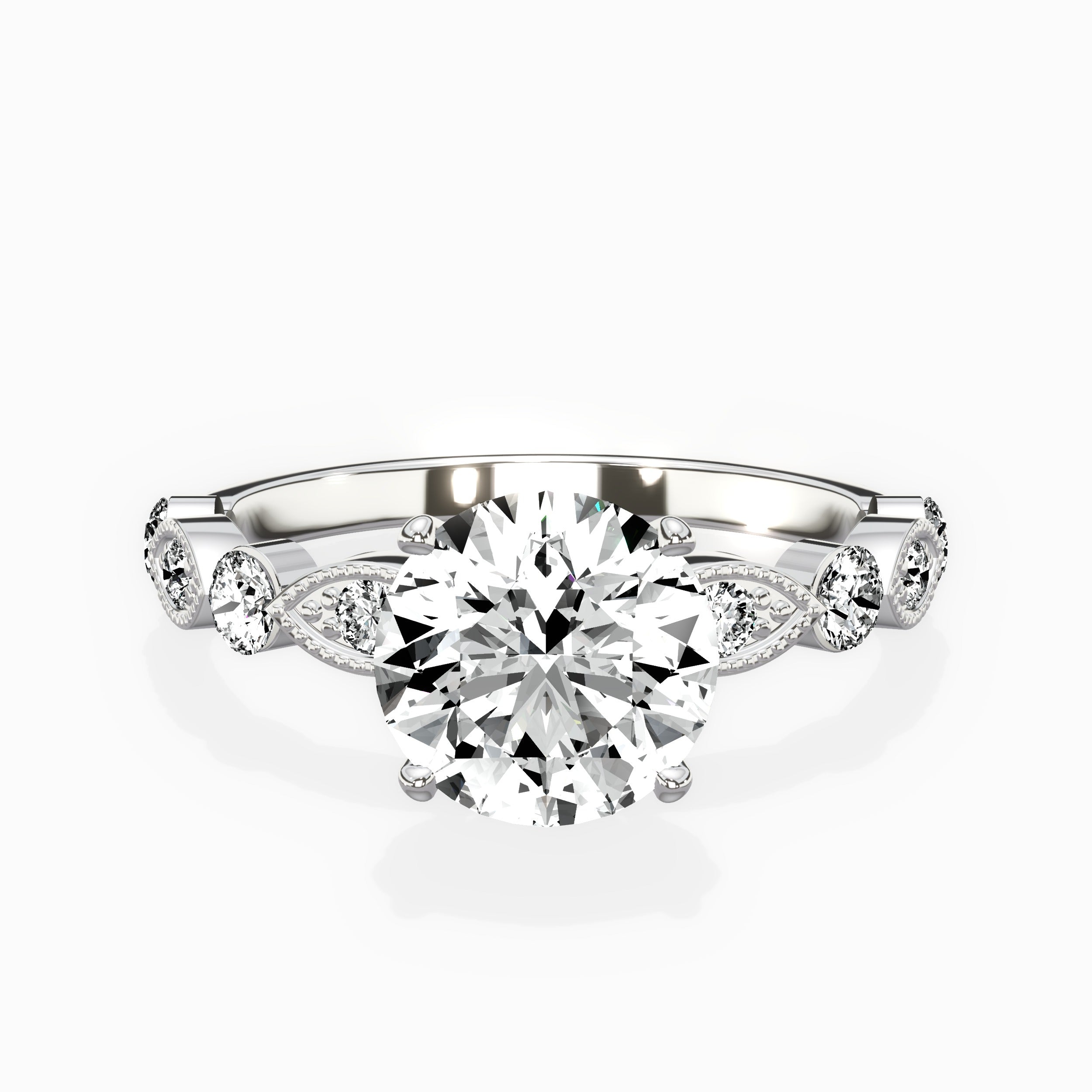 Vintage Solitaire Engagement Ring