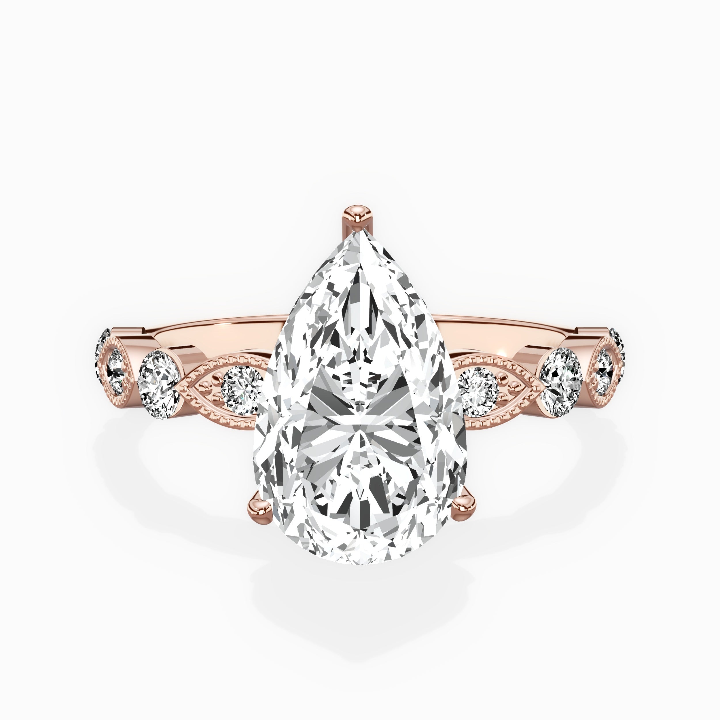 Vintage Solitaire Engagement Ring