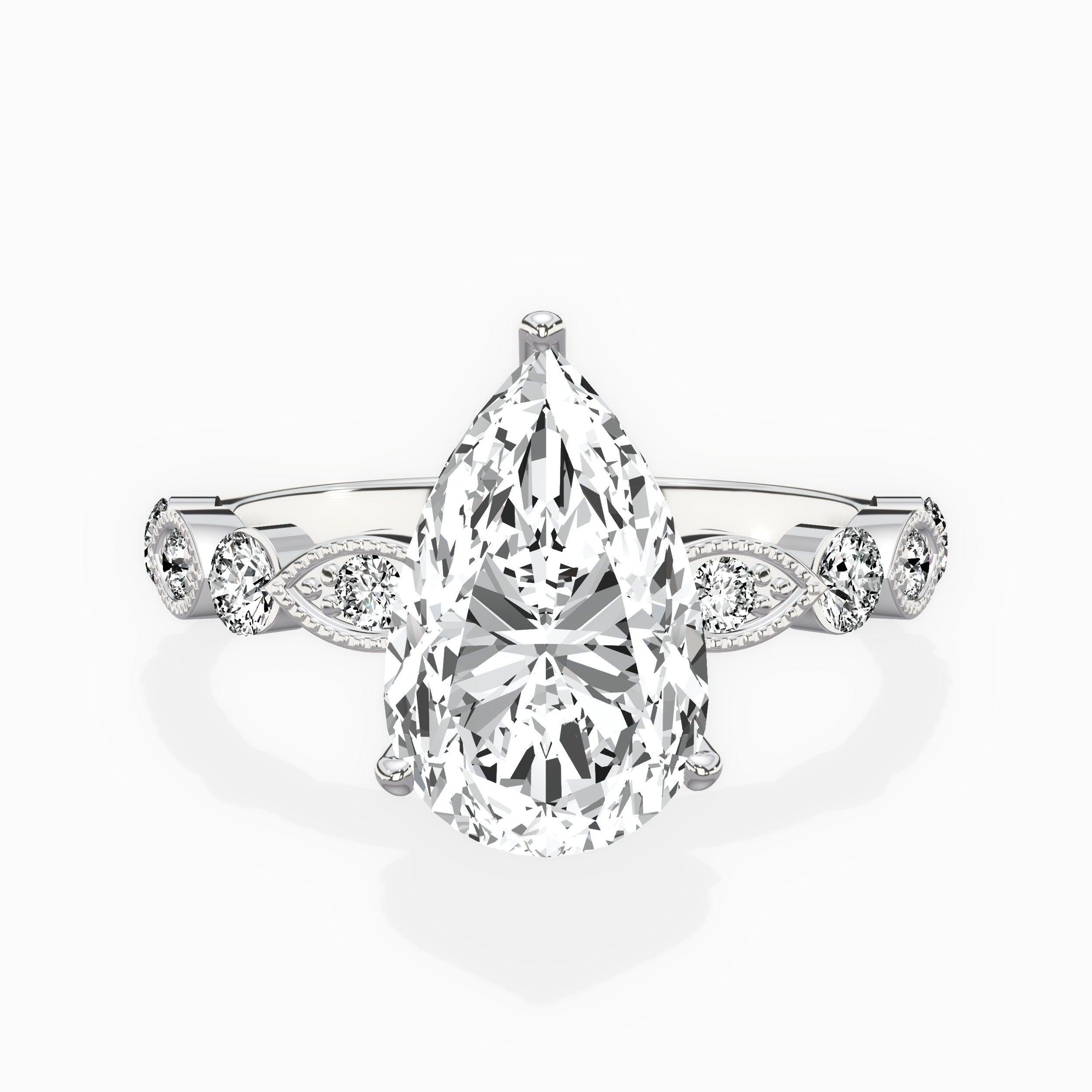 Vintage Solitaire Engagement Ring