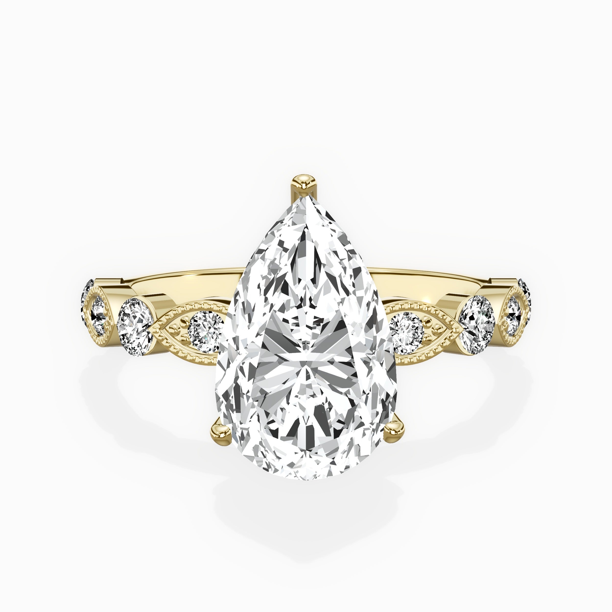 Vintage Solitaire Engagement Ring