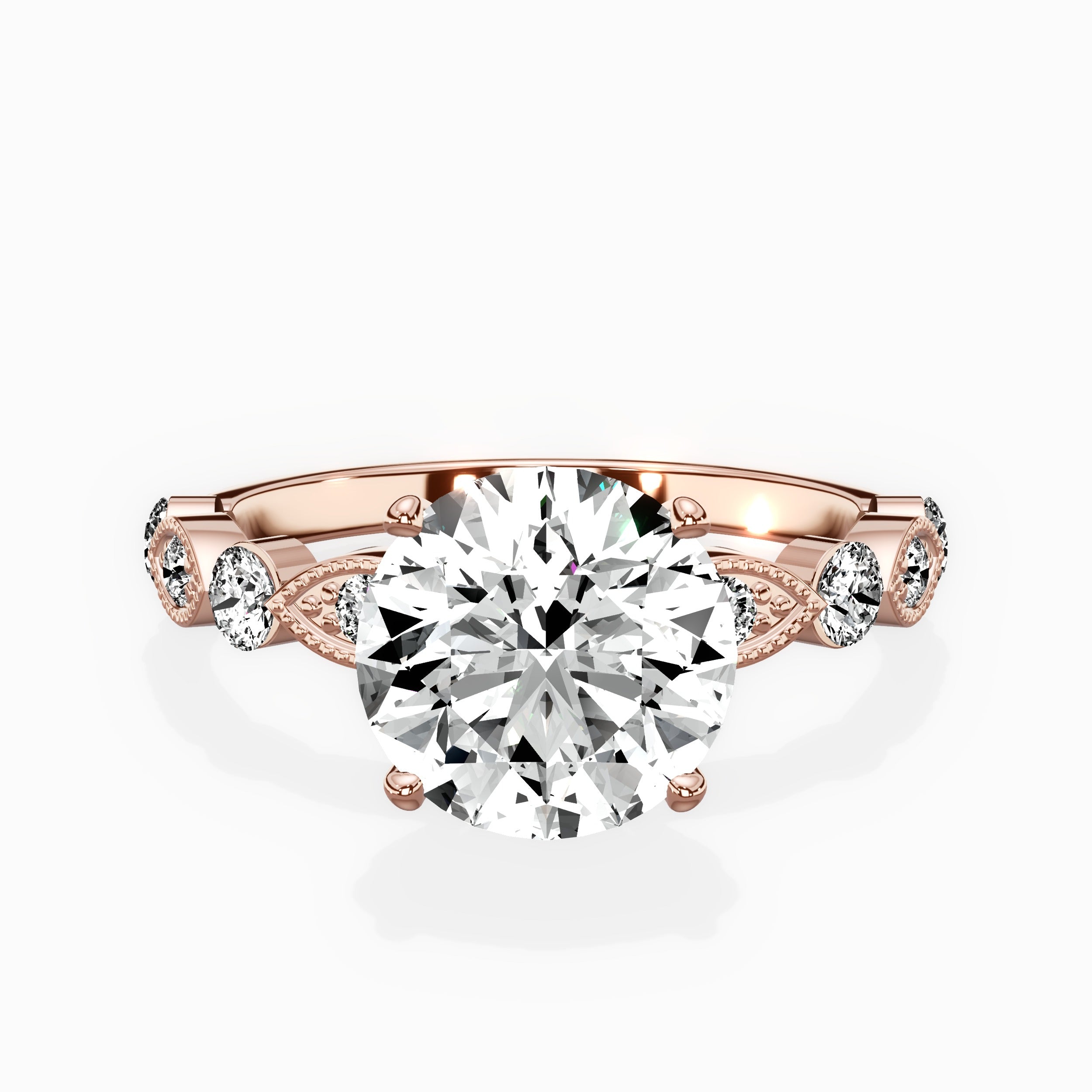 Vintage Solitaire Engagement Ring