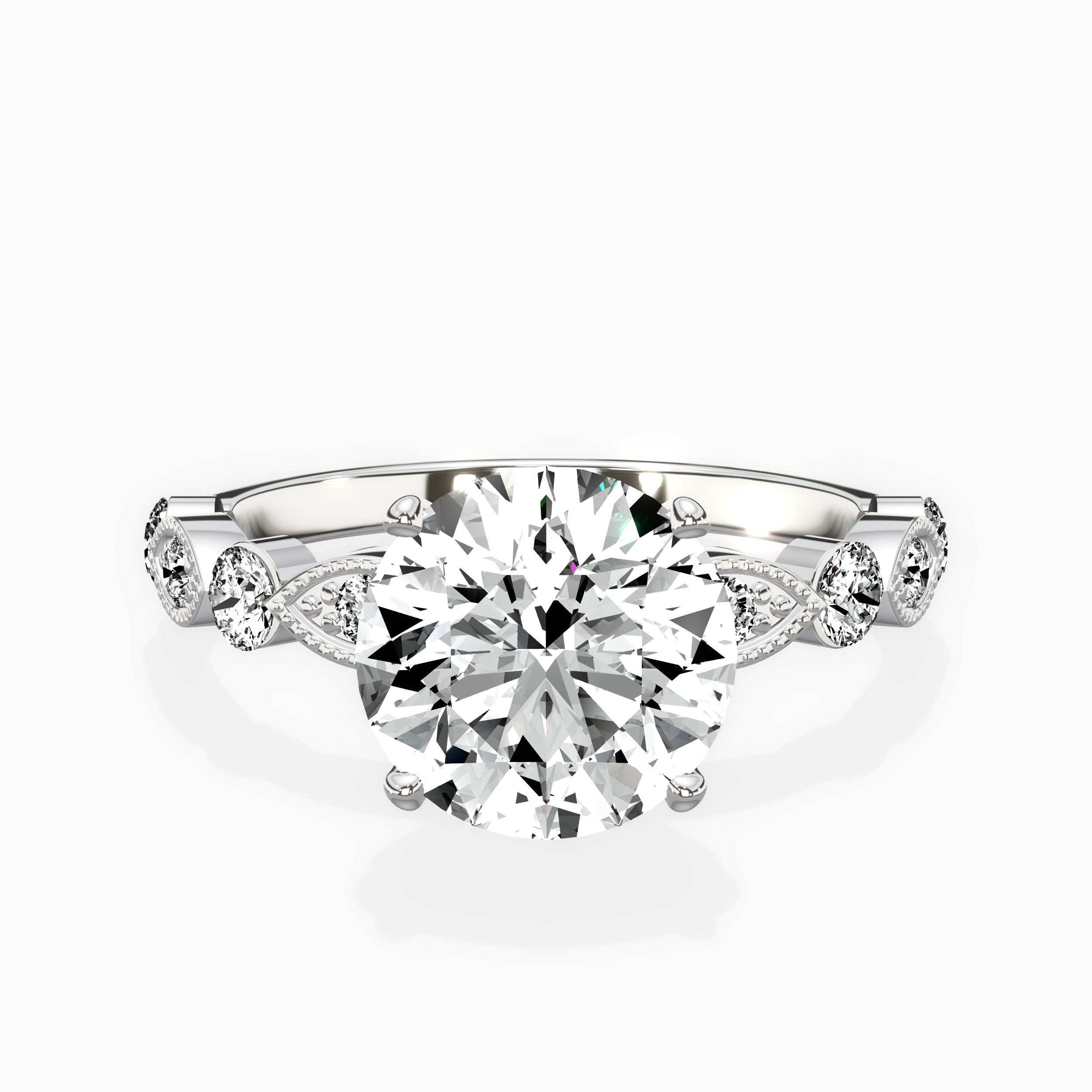 Vintage Solitaire Engagement Ring