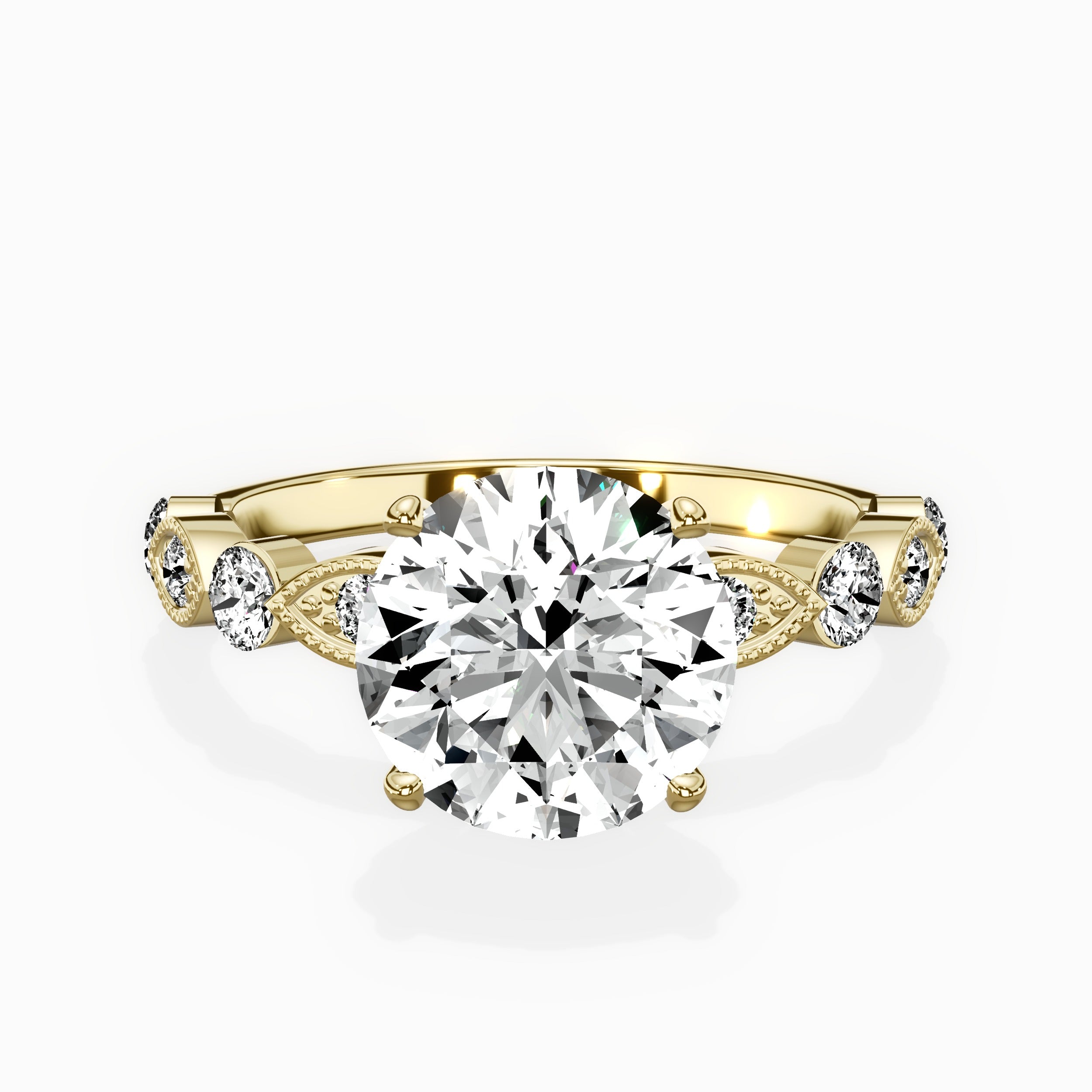Vintage Solitaire Engagement Ring