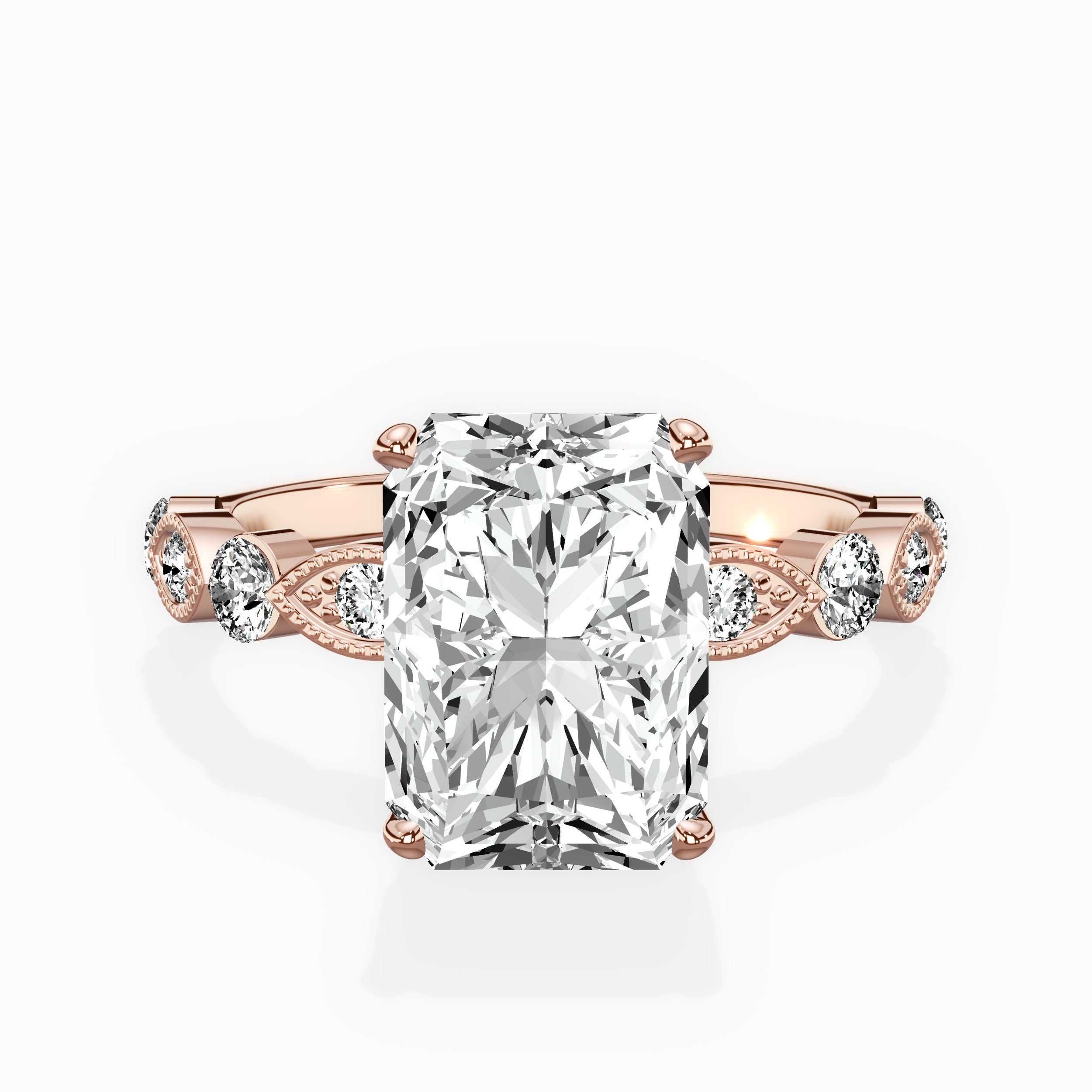 Vintage Solitaire Engagement Ring