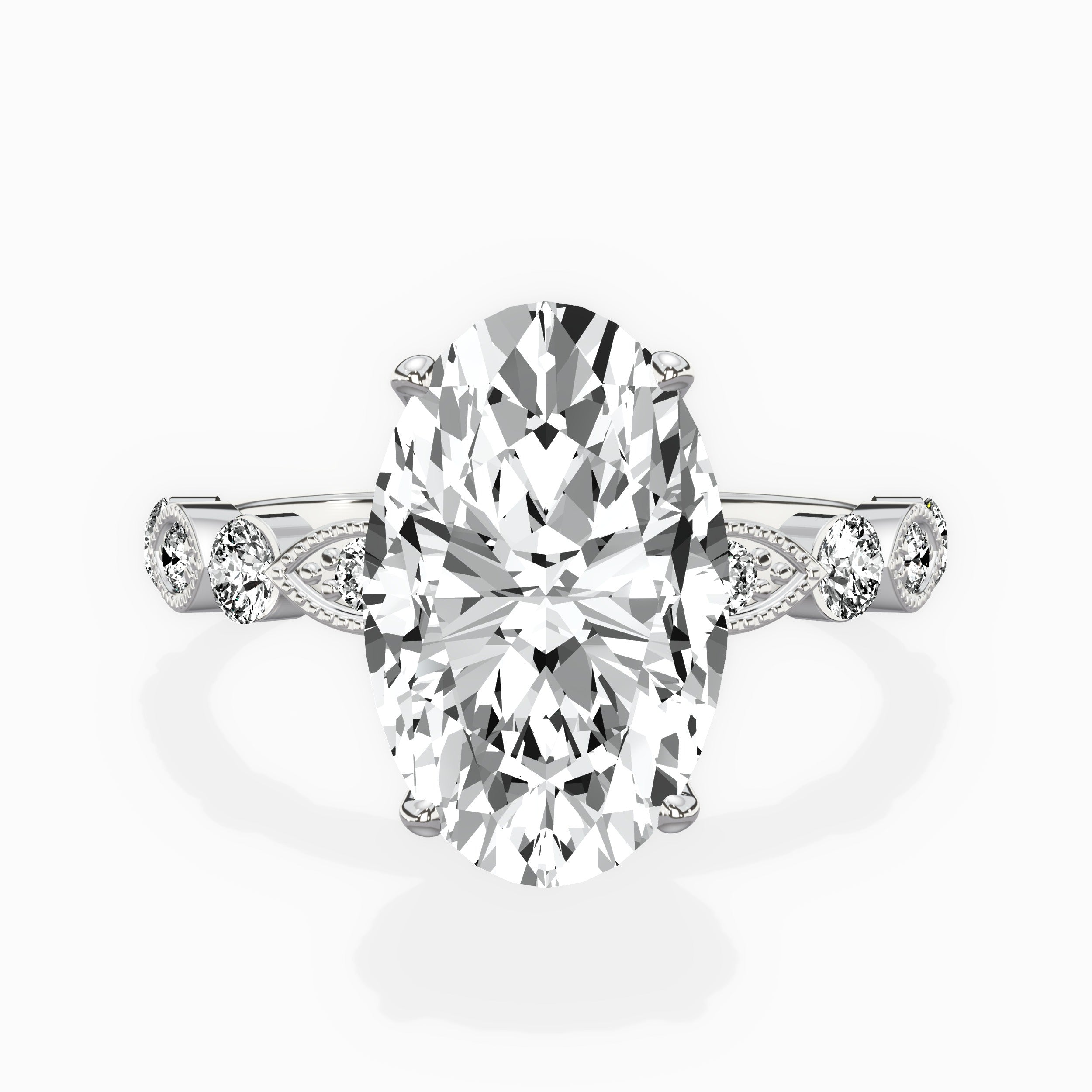 Vintage Solitaire Engagement Ring