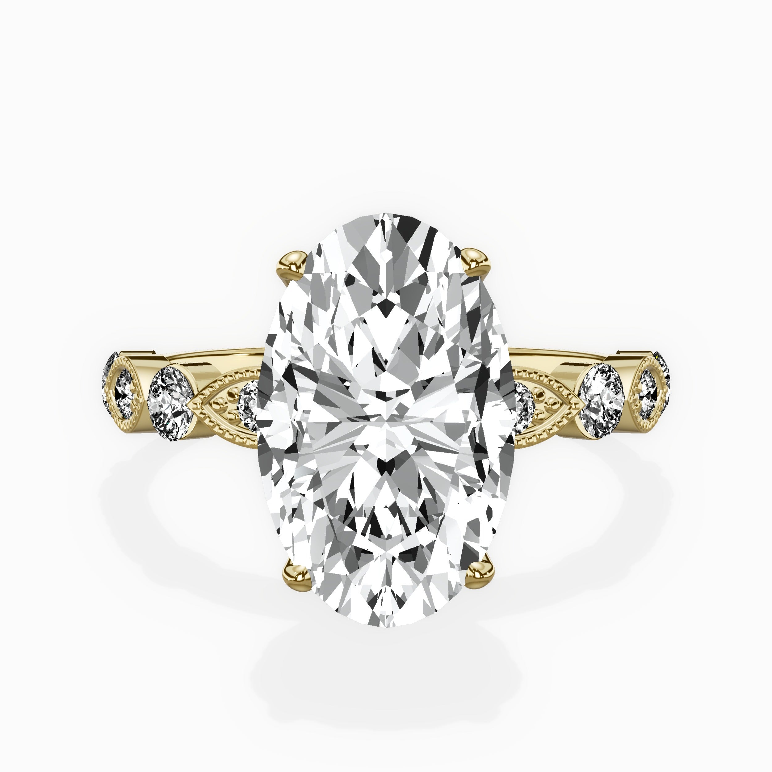 Vintage Solitaire Engagement Ring