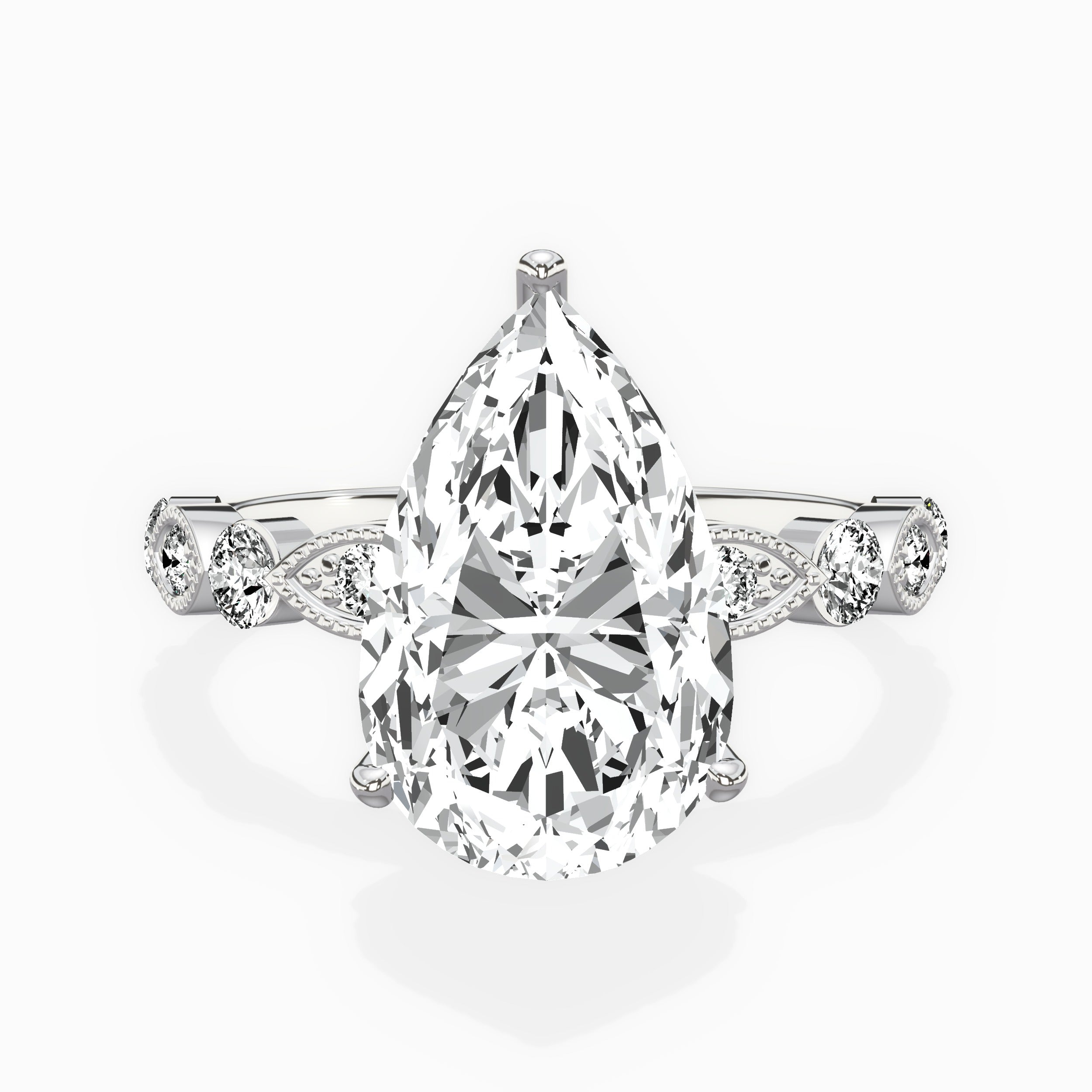 Vintage Solitaire Engagement Ring