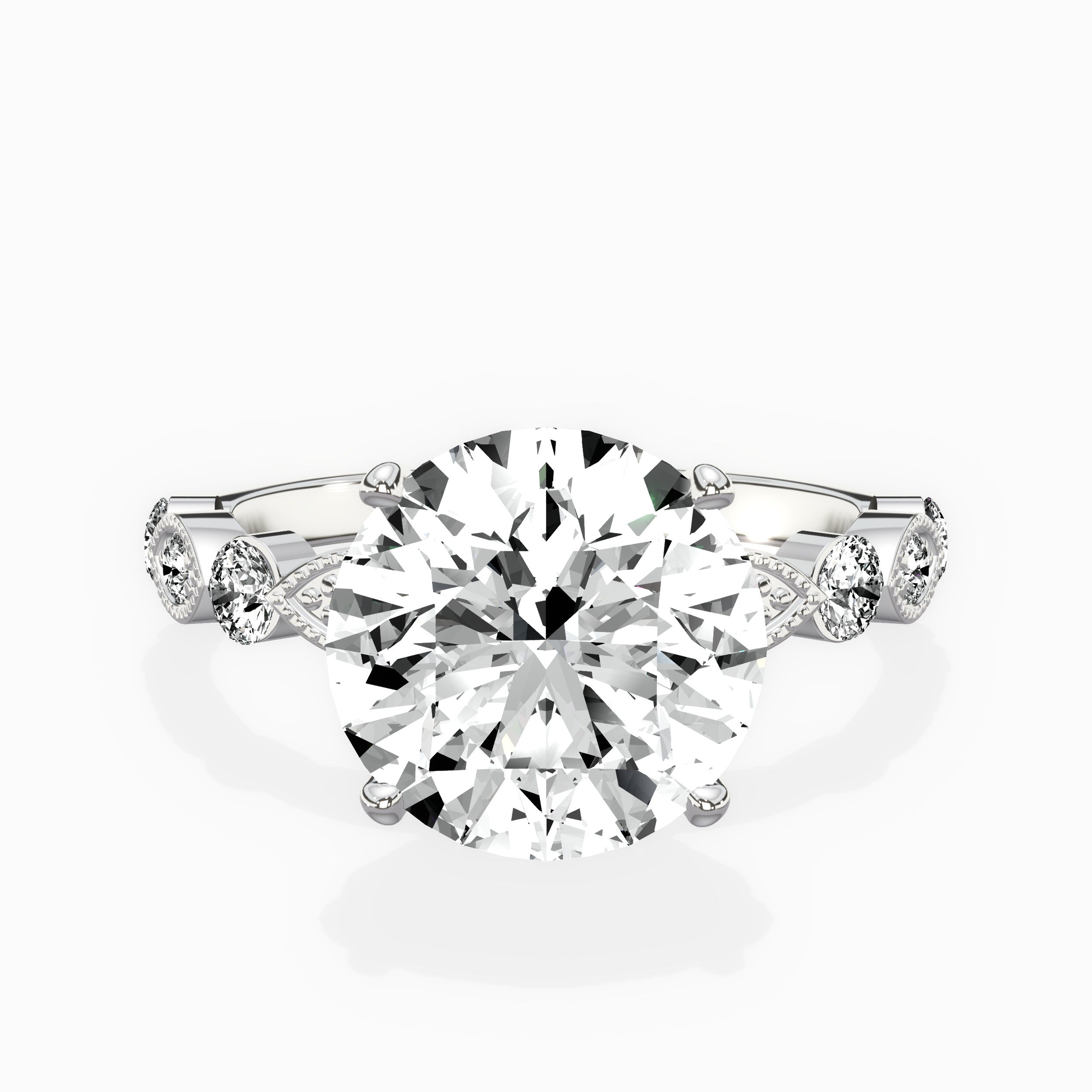 Vintage Solitaire Engagement Ring