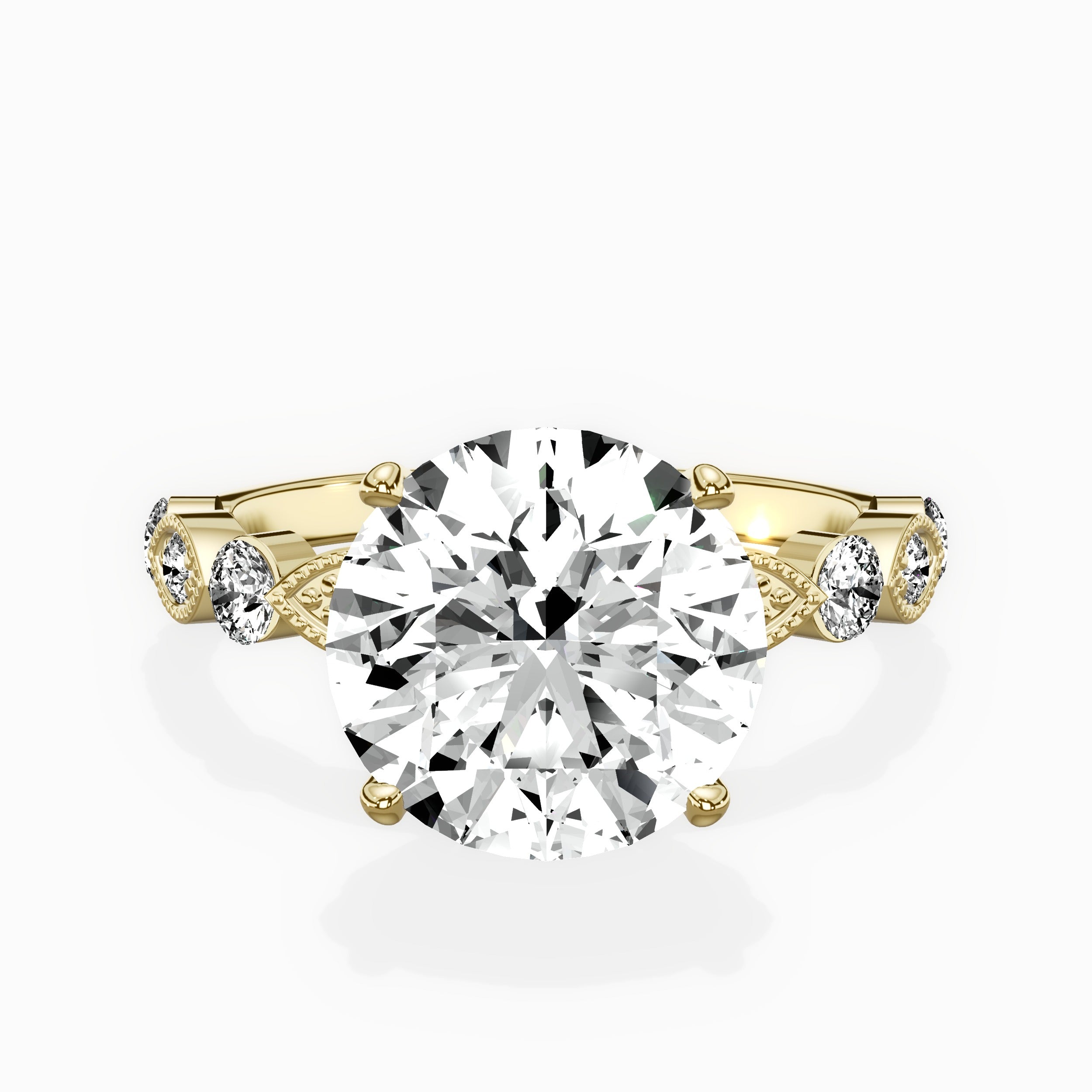 Vintage Solitaire Engagement Ring