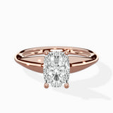 Classic Four Prong Solitaire Ring Engagement Ring
