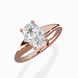 Classic Four Prong Solitaire Ring Engagement Ring