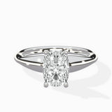 Classic Four Prong Solitaire Ring Engagement Ring
