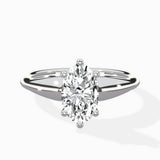 Classic Four Prong Solitaire Ring Engagement Ring