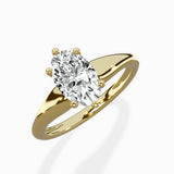 Classic Four Prong Solitaire Ring Engagement Ring