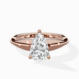 Classic Four Prong Solitaire Ring Engagement Ring