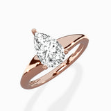 Classic Four Prong Solitaire Ring Engagement Ring