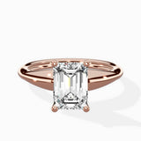 Classic Four Prong Solitaire Ring Engagement Ring